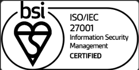 BSI ISO/IEC 27001 Information Security Management Certified